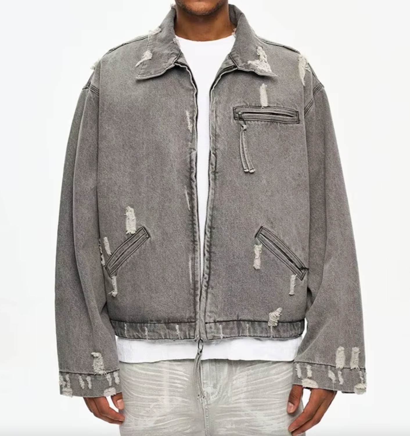 Grey Rock Denim Jacket