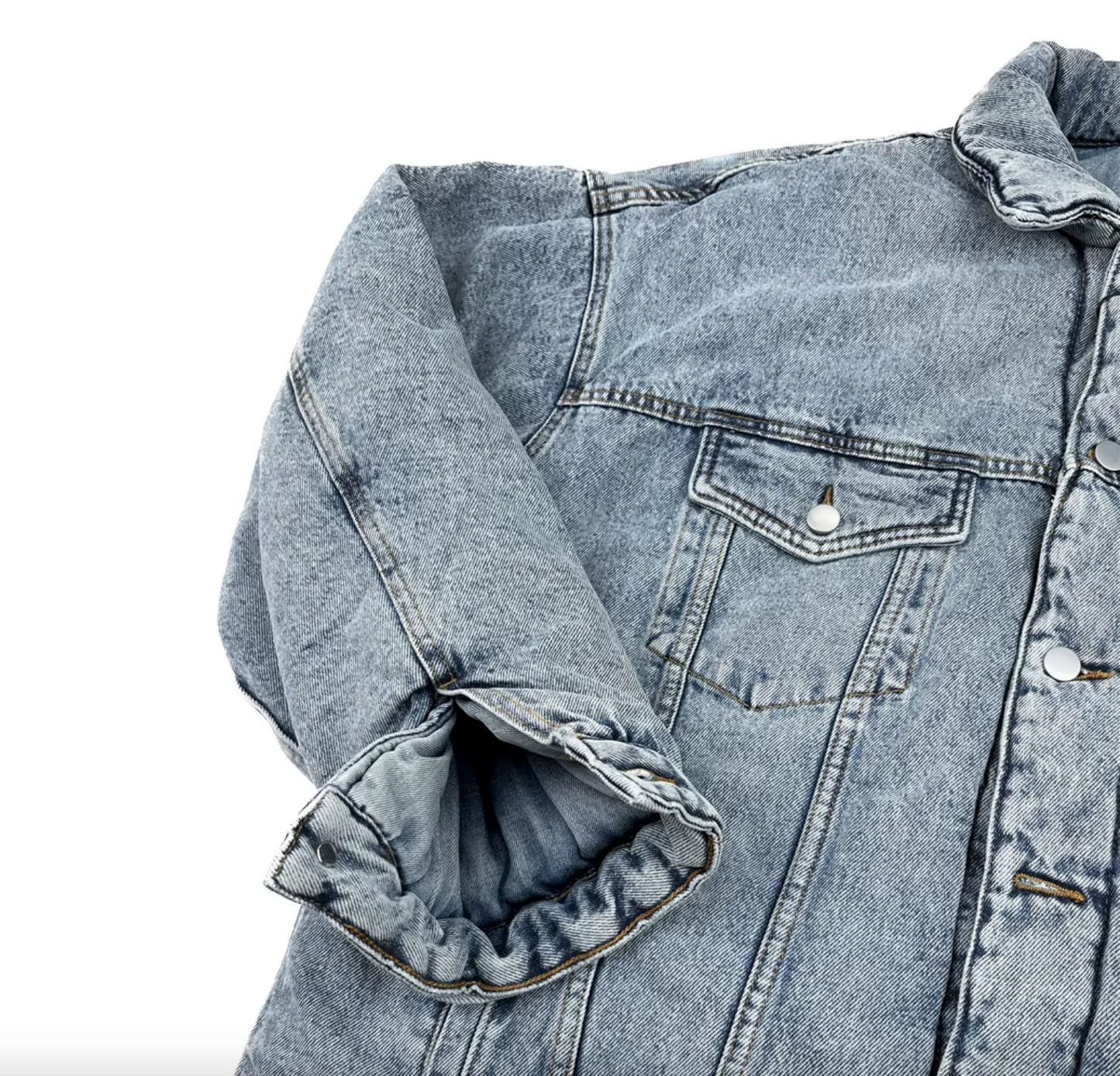 Denim Bombardier Jacket