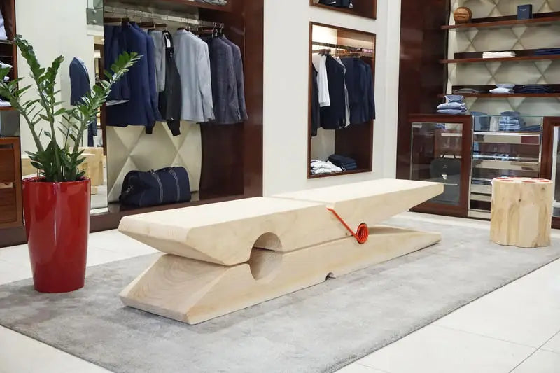 Clothespin Bench
