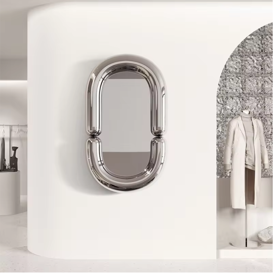 Ovale Metal Mirror