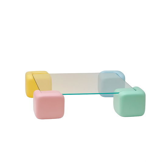 Color Sugar Cube Table