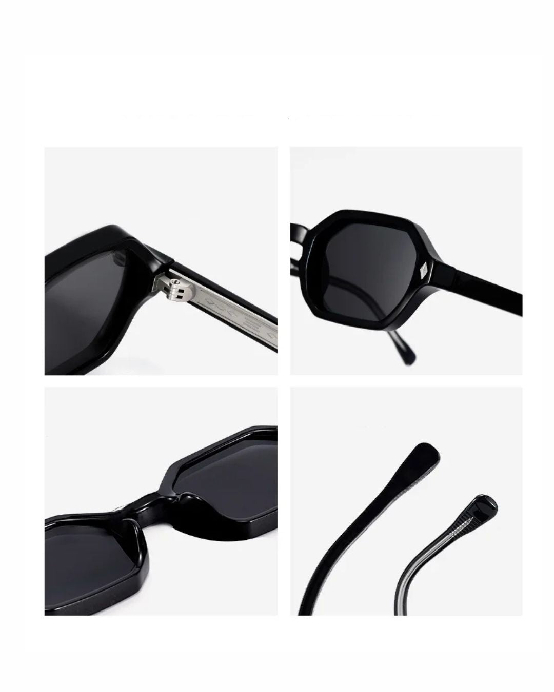 Sun Hexagonales Vintage Glass