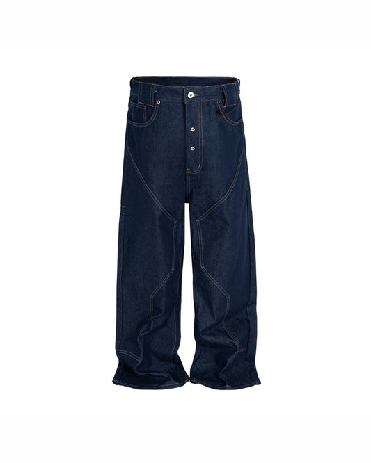 Original Baggy Geometric Jeans