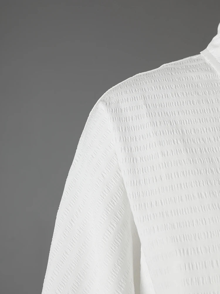 Straight Basic Shirt Blouse