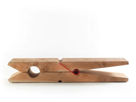 Clothespin Bench