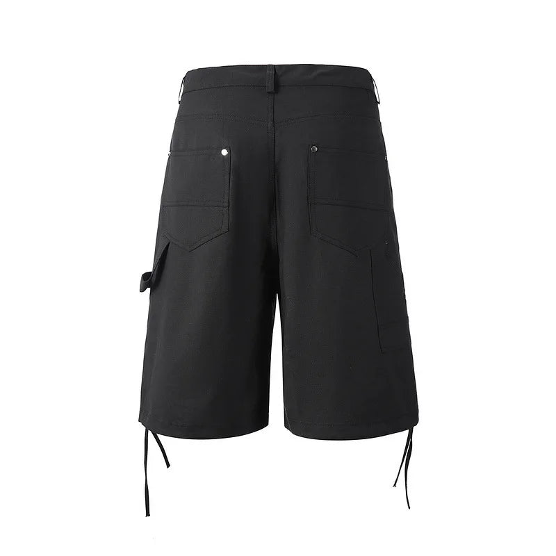Black Worker Baggy Short