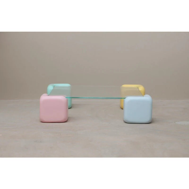 Color Sugar Cube Table